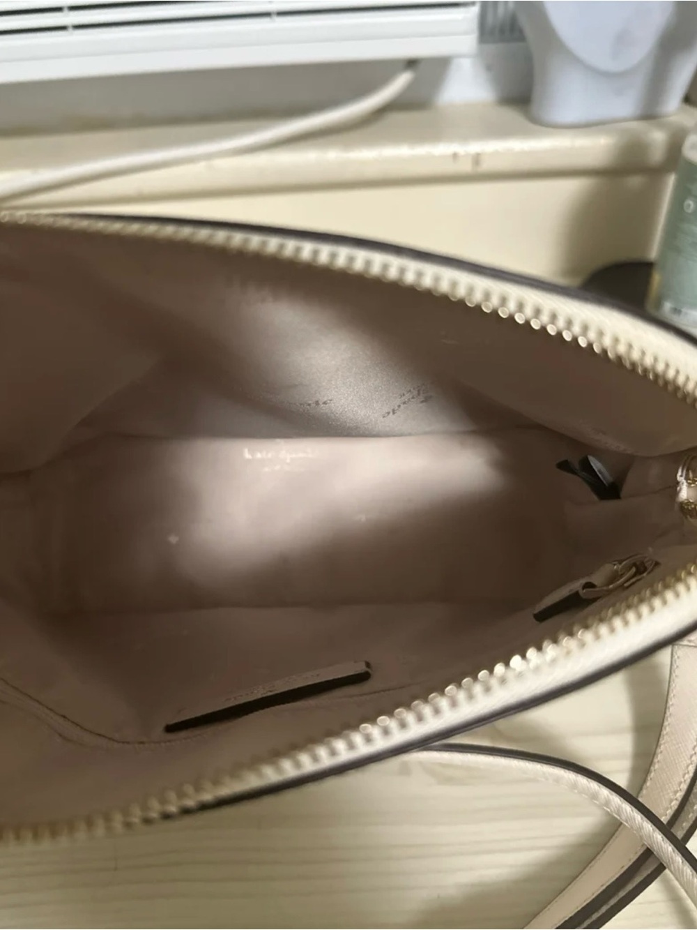 kate spade Cream Dome Crossbody Bag - Picture 5 of 6